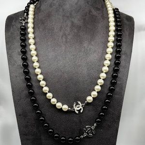 Chanel pearl beaded necklace